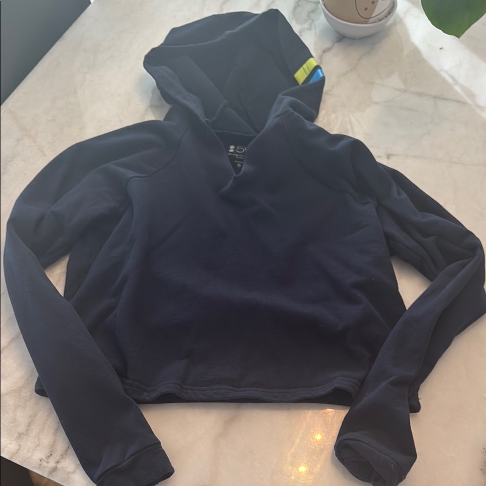 Navy Blue Women's Hoodie Sweater